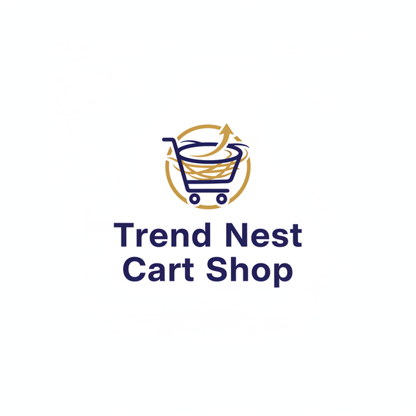 Trend Nest Cart Shop logo concept